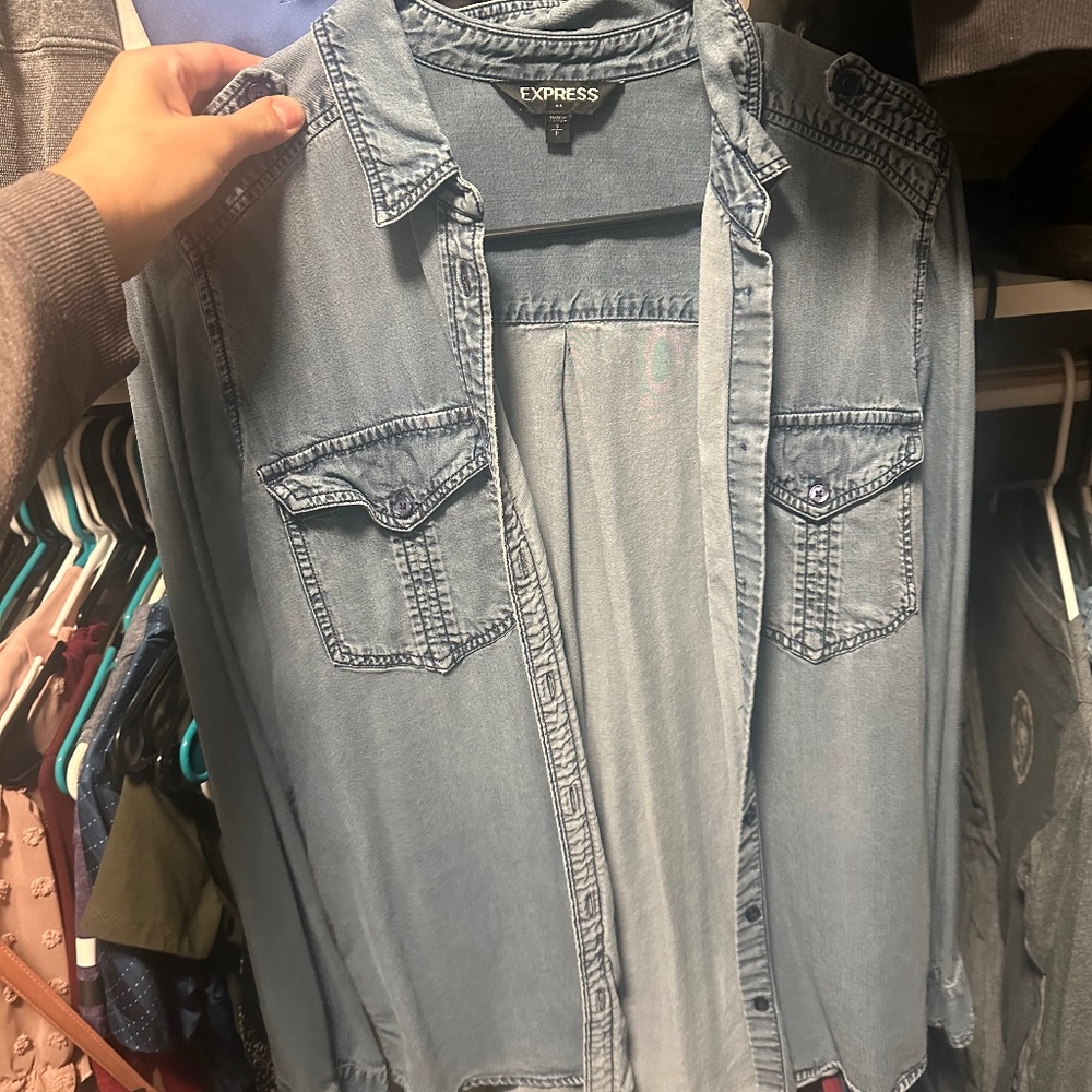 Express button up shirt